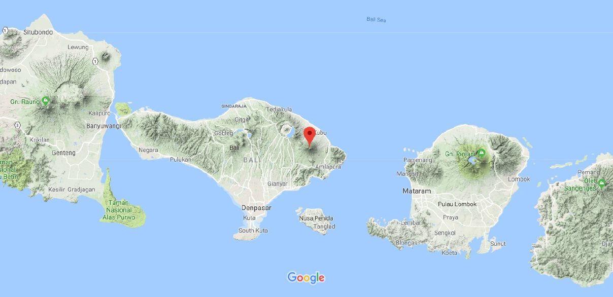 Sciency Thoughts: Flights to and from Bali cancelled following eruption