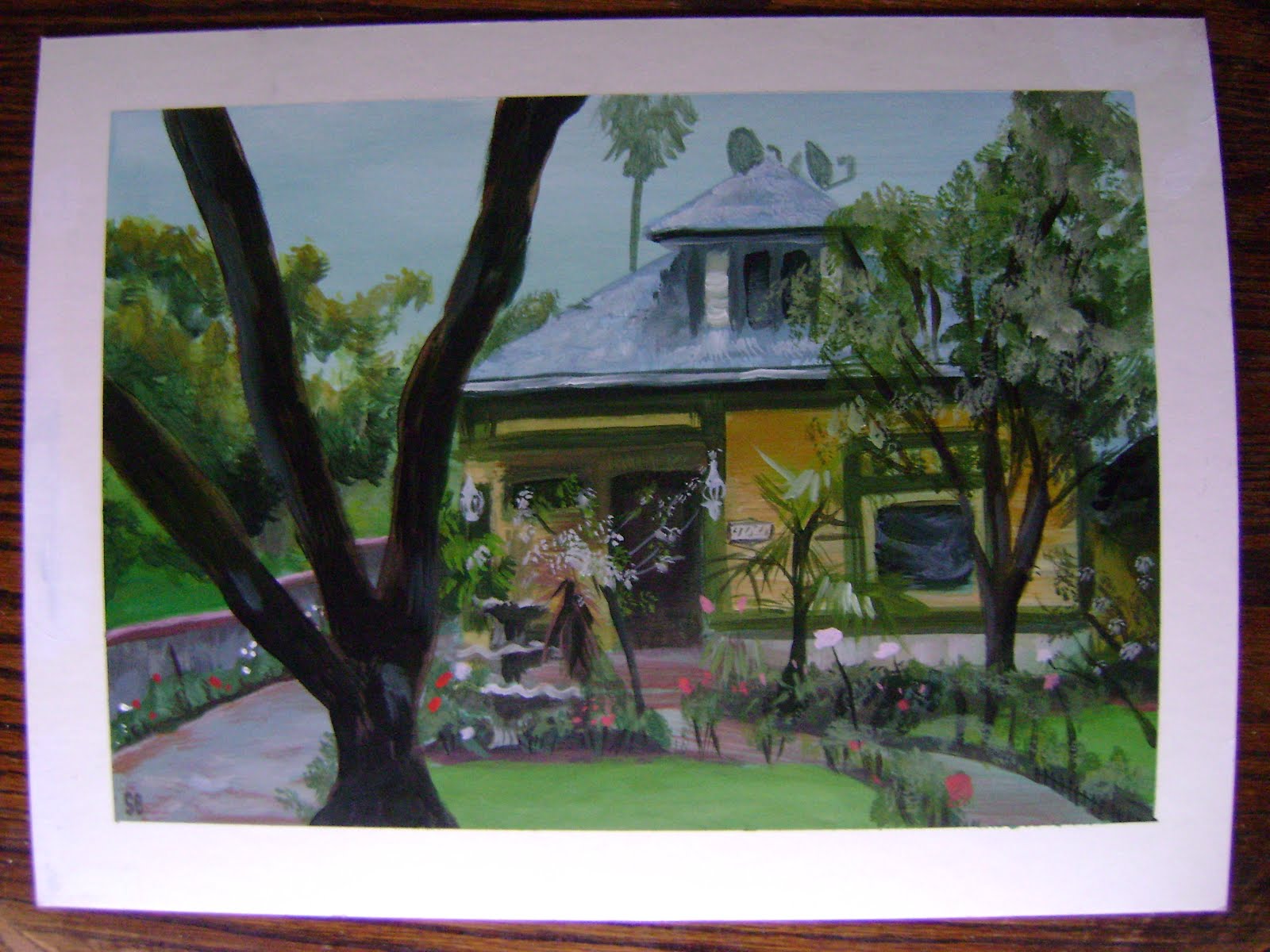 Stradacoast Painting of My Neighbor's House