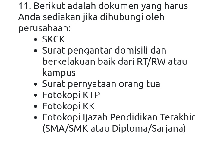 Cara Dan Syarat Melamar Kerja Part Time Di Indomaret - Dibacaonline