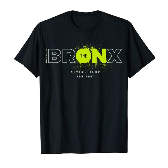 ÁO THUN COTTON UNISEX IN HÌNH BRONX GRAPHIC 13225