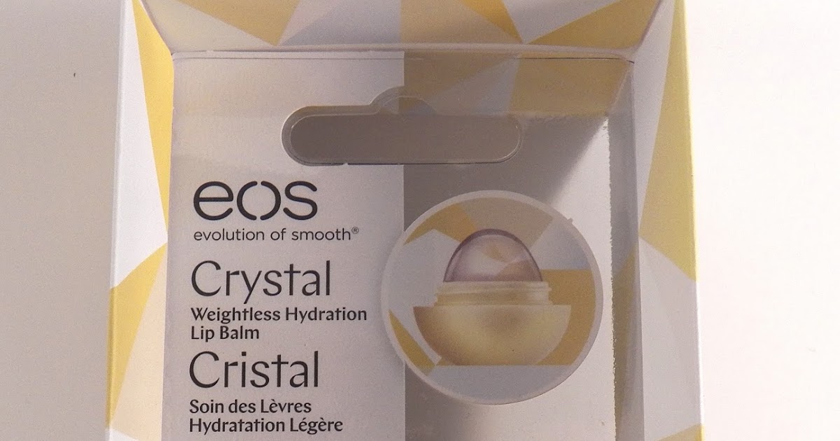 the canadian beauty addict EOS Crystal Lip Balm