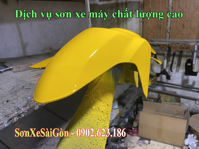 Mẫu Sơn Vario màu vàng tươi cực đẹp và độc đáo Mẫu Sơn Vario màu vàng tươi cực đẹp và độc đáo