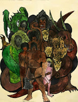 Monstruos mitología Guaraní