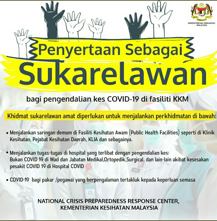 KKM Mempelawa Warganegara Malaysia Menjadi Anggota Sukarelawan Pasukan