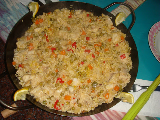 PAELLA DE PESCADO DE MAR