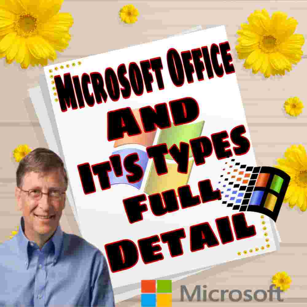What is Microsoft Office Types of Microsoft Office