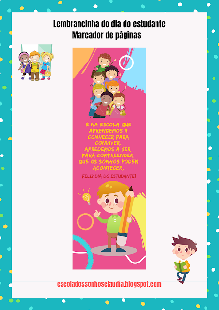 Activities And Student Day Plan Aligned With Bncc Atividades e plano dia do estudante lembrancinha