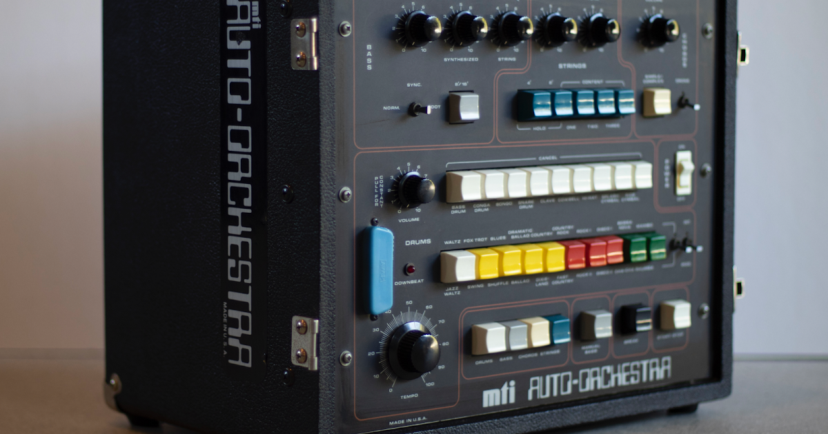 MATRIXSYNTH 1979 MTI Auto Orchestra AO1 Analog Synthesizer / Drum Machine