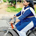 பெடல் போடாமல் செல்லும் Cycle, 14 வயது பெண்ணின் கண்டுபிடிப்பு!