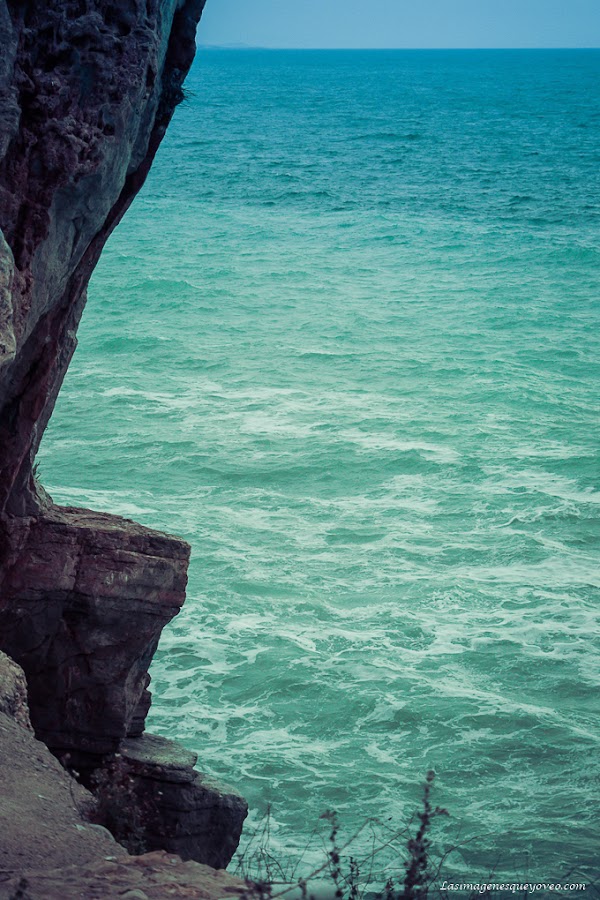 Patrón de composición fotográfica de la Regla del Horizonte. Tercio superior