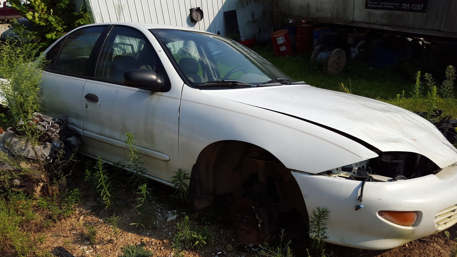 1999 White Chevy Cavalier Brooks Auto Sales And Salvage