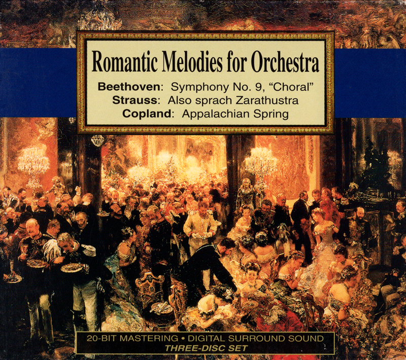 Chia sẻ âm nhạc Romantic Melodies For Orchestra 3 Disc Set (NRG)