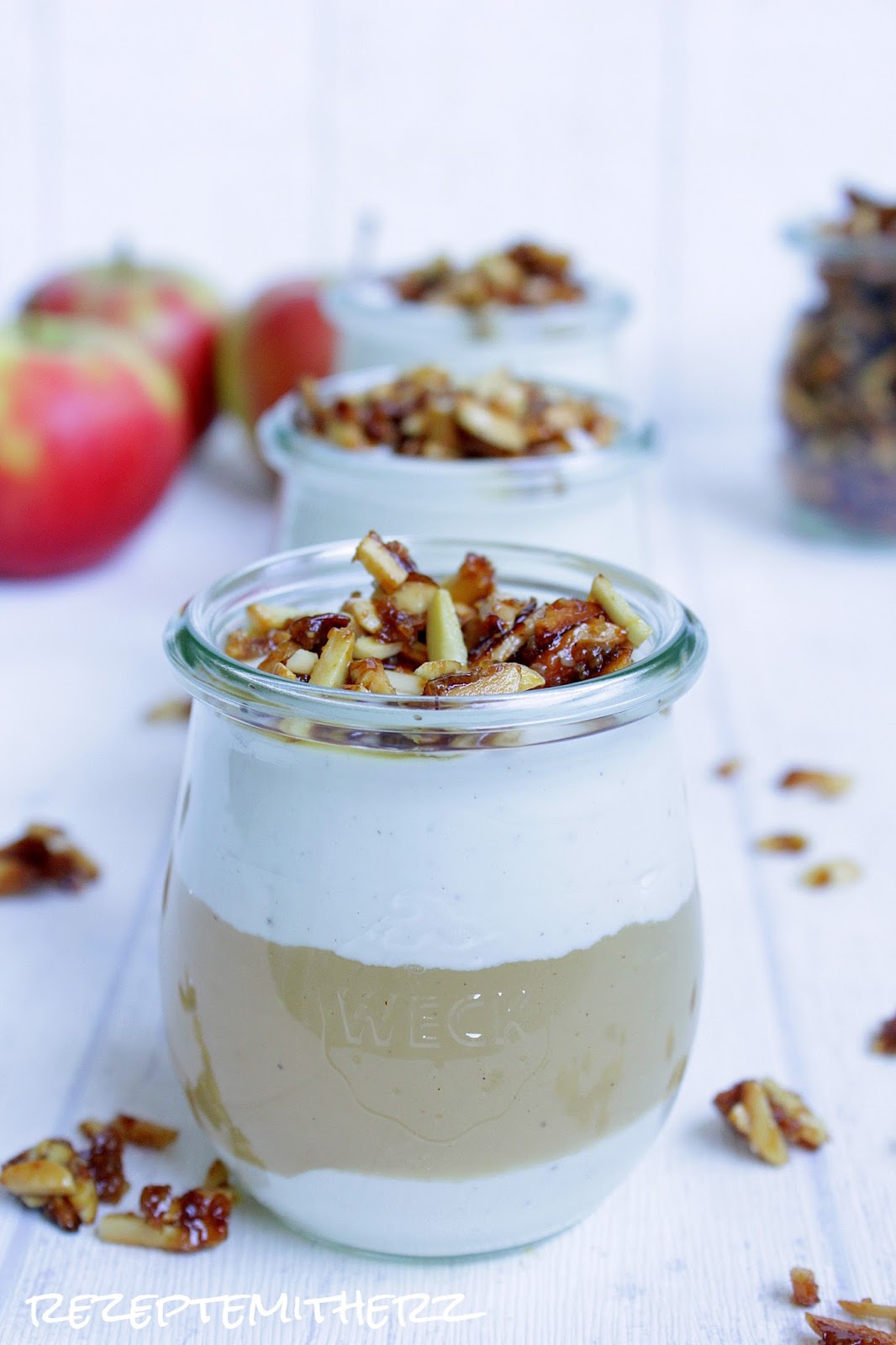 Apfelmus-Mascarpone-Zimtcreme,Apfelmus,Dessert,Thermomix Rezept