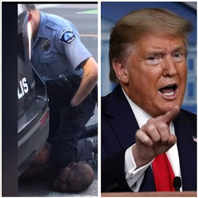 President Trump Reacts To The Death Of George Floyd By The Minneapolis Police Officers