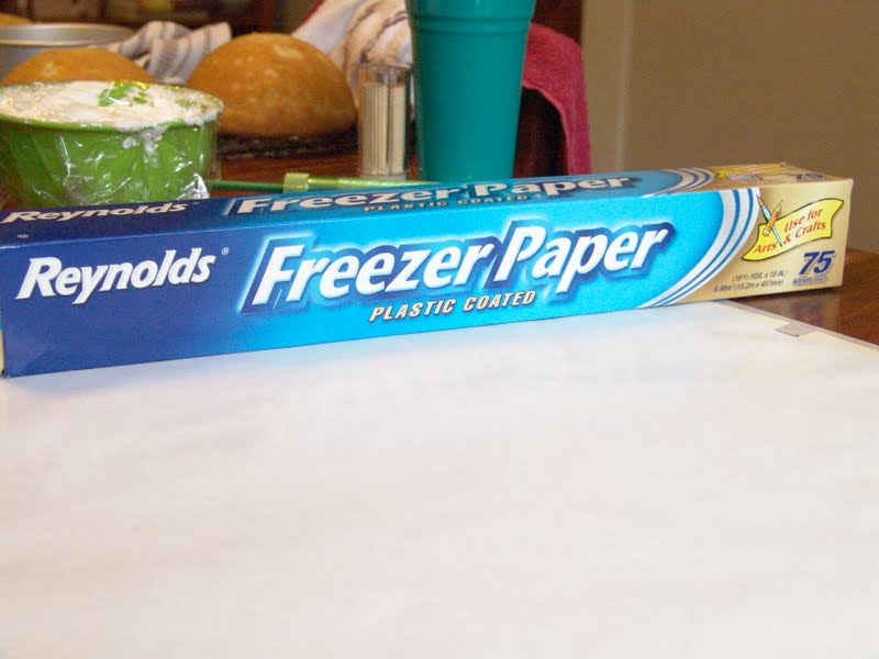 Deb's Sweet Spot Freezer Paper, Masking Tape and Extruder Guns.