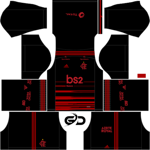 Kit do Flamengo para Dream League