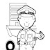 Police Officer Coloring Page
