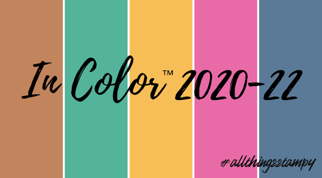 Stampin Up In Colors colour combinations 2020 Allthingsstampy