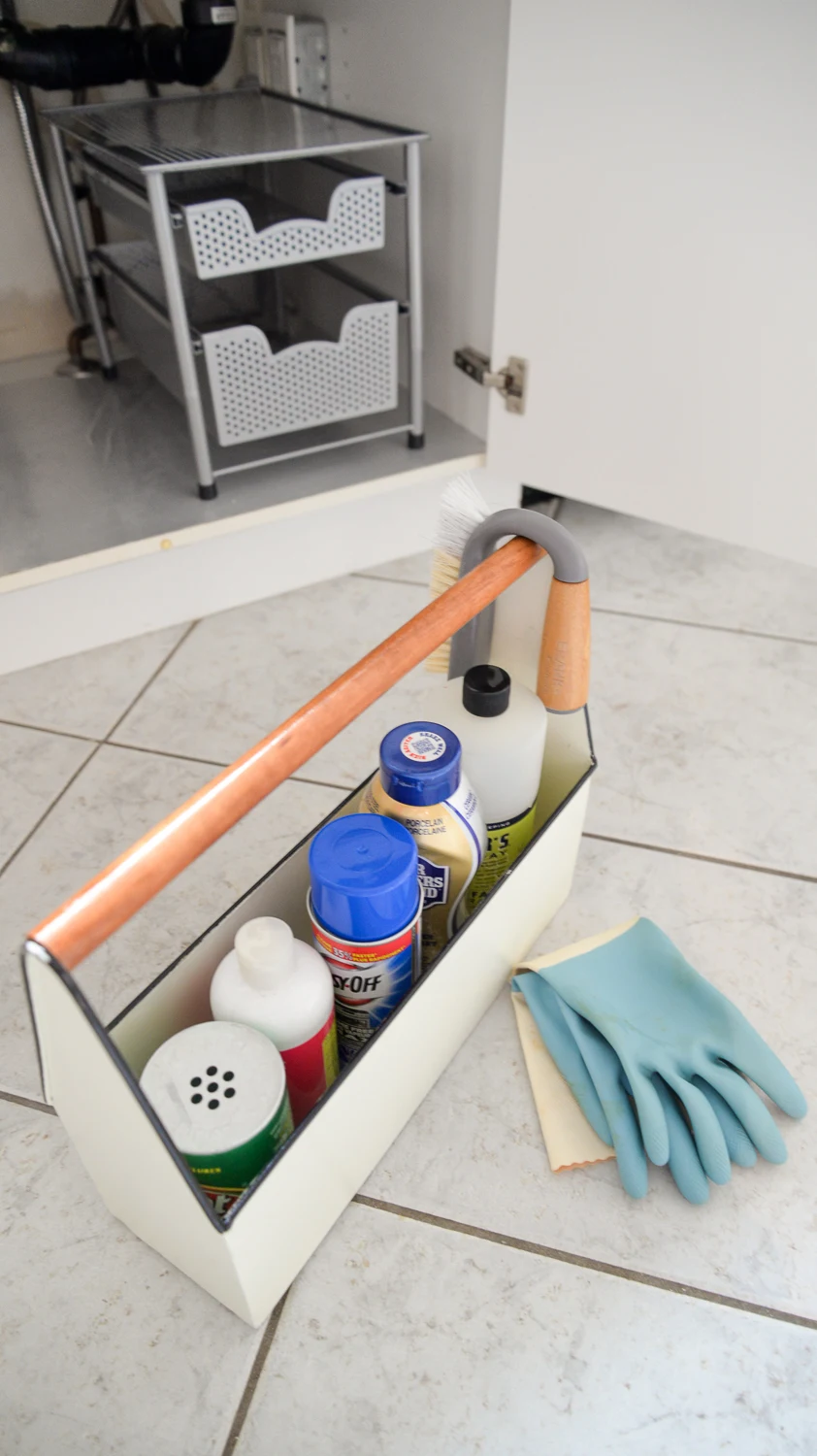 DIY Under Kitchen Sink Storage Ideas