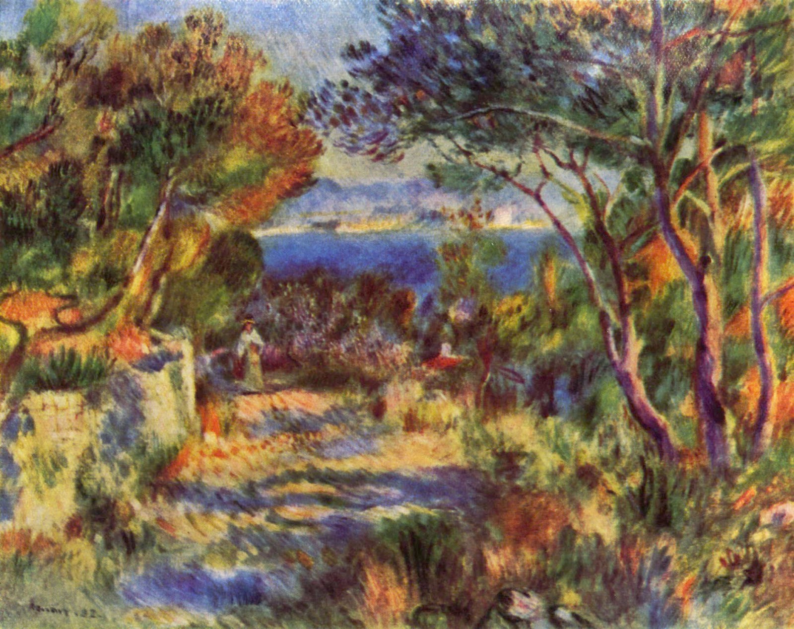 Garden of Hospital in Arles Vincent Van Gogh famous
