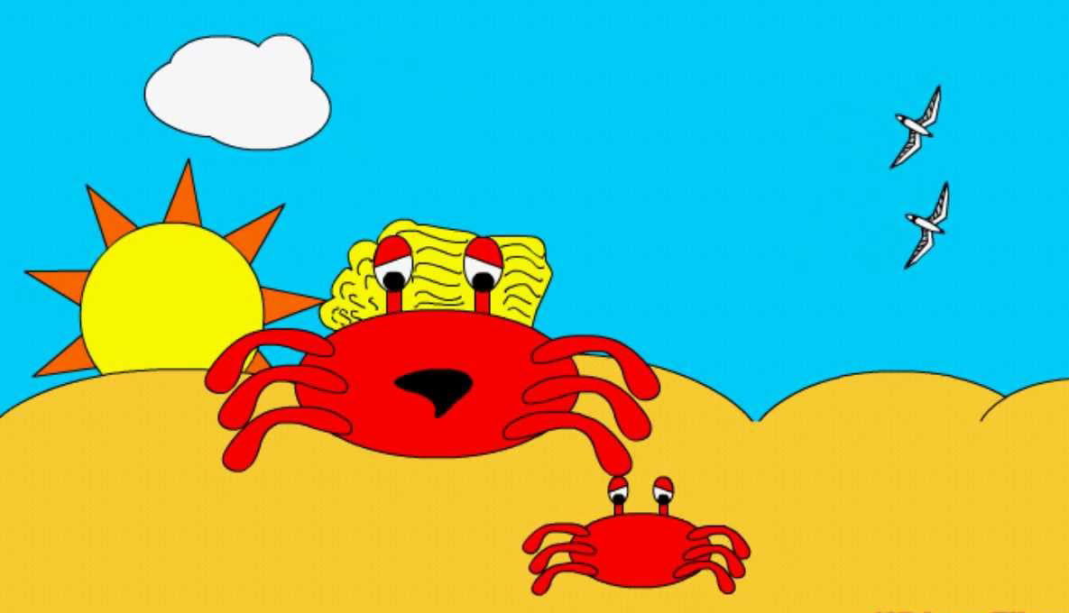 The Young Crab and His Mother Kids moral stories
