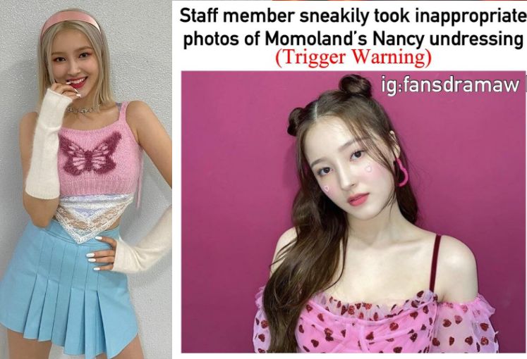 Nancy Momoland S Leaked Photos Went Viral And Sparked Outrage Momoland S Nancy Leaked Pictures Changing In Backstage Nancy momoland new keyboard is an application that provide images for nancy fans. nancy leaked pictures changing in backstage