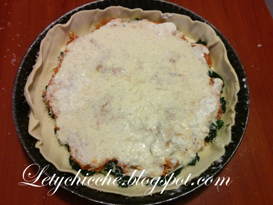 Quichè con zucca e spinaci - Letychicche