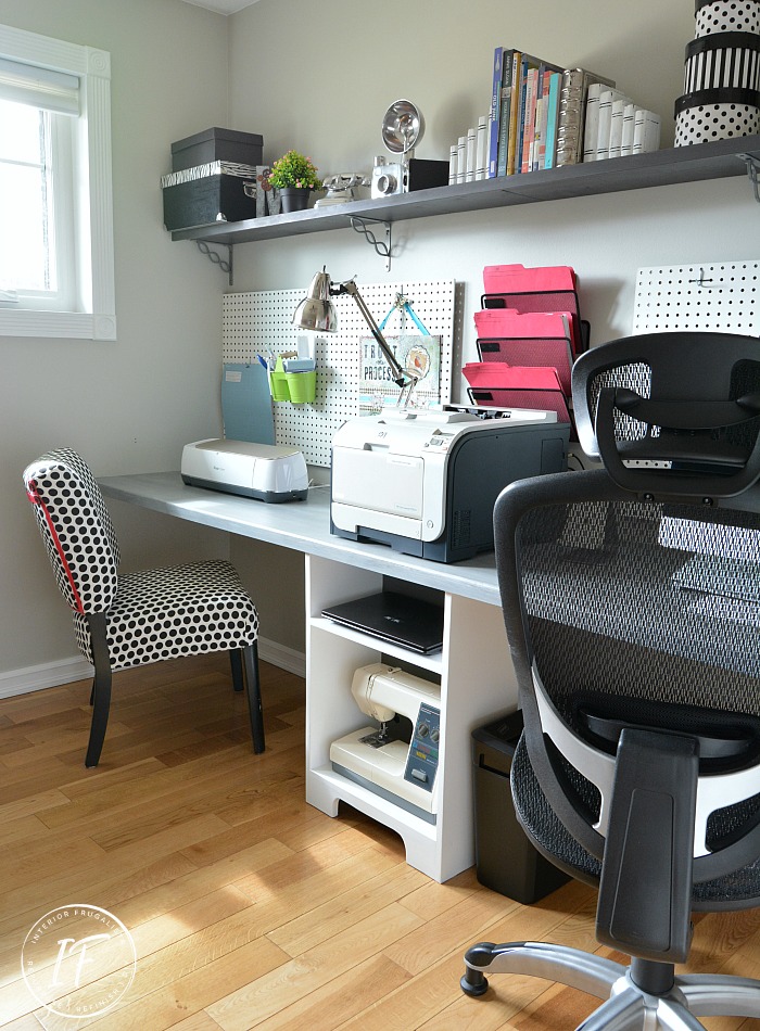 DIY - A Simple Office Desk - Remodelando la Casa