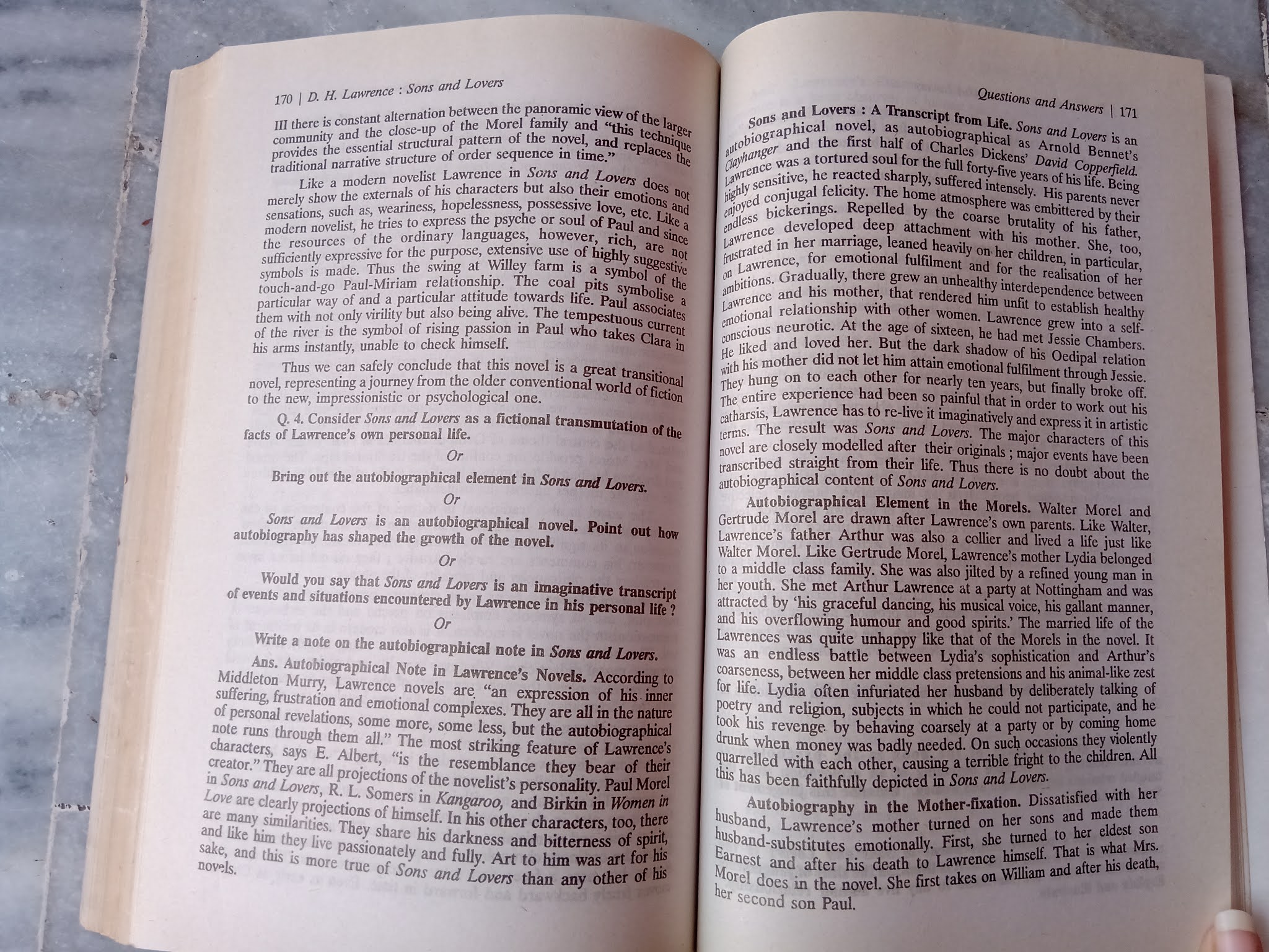 Dear Study Download pdf of SONS AND LOVERS BOOK Novel