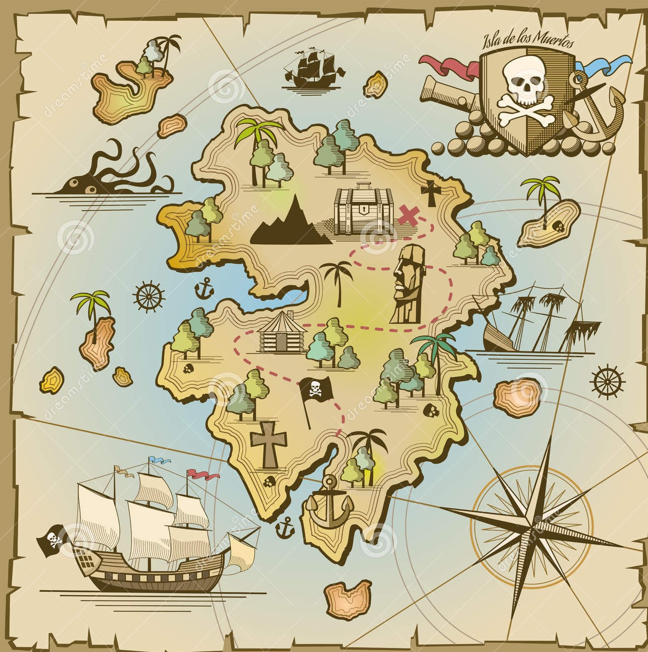 Красивые нарисованные карты. Карта пирата остров сокровищ. Карта пирата остров сокровищ для детей. Пиратская карта острова сокровищ. Карта сокровищ рисовать.