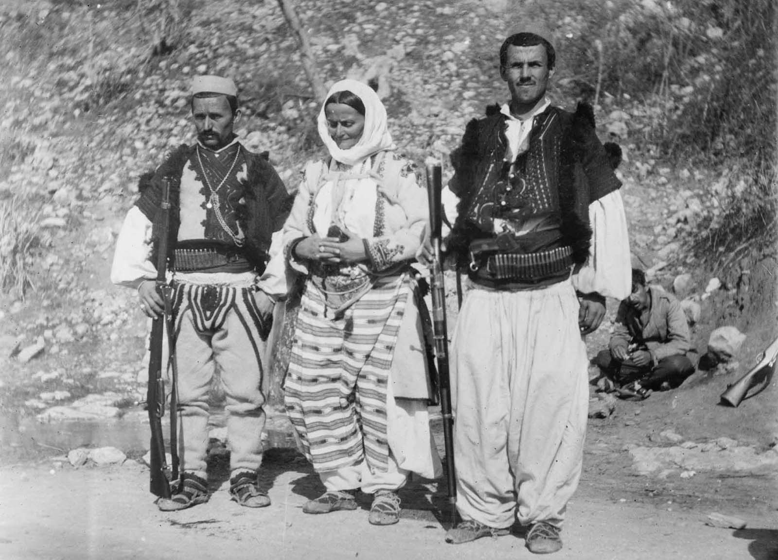 People of Balkans 100 years ago