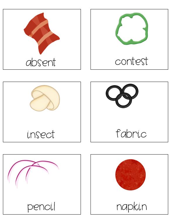 2 Syllable Nonsense Words List - Multisyllabic Words Syllable Sort