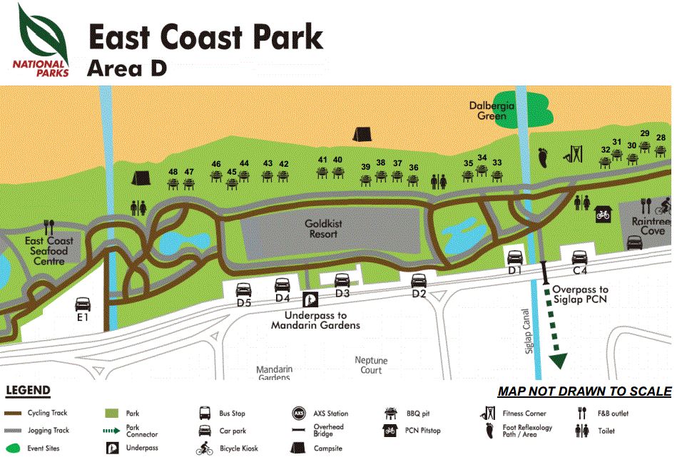 EeyoreGoesTravelling: Cycling @ East Coast Park on Hari Raya Eve~!
