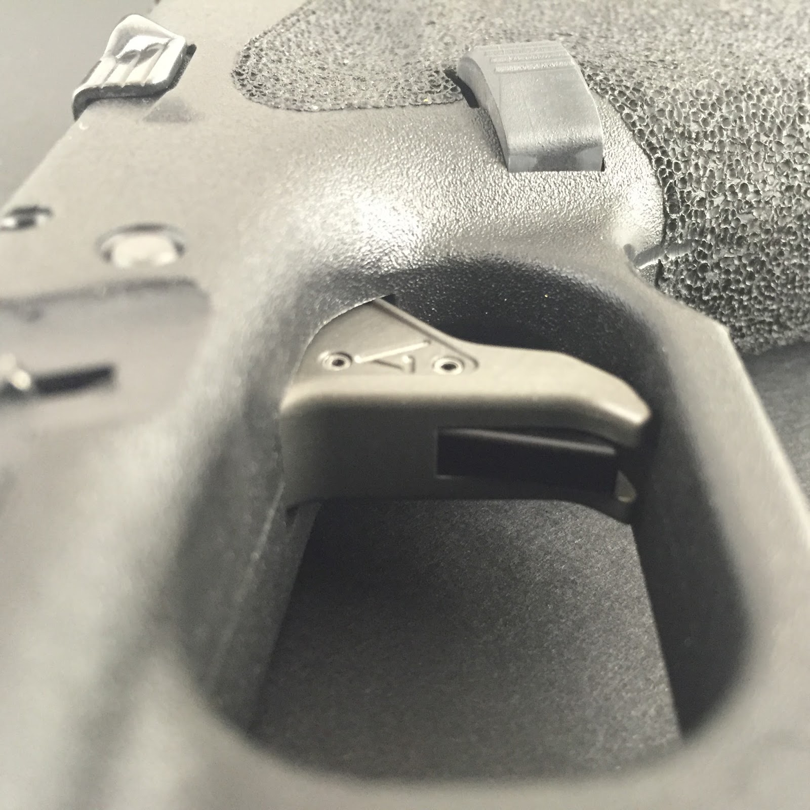 Minivan Door Gunner Glock Triggers Compared Agency, Apex w/ Ghost