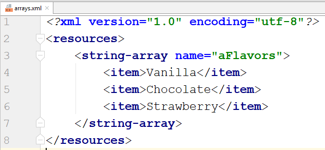 Unit - 02 Working with String and String Array Resources