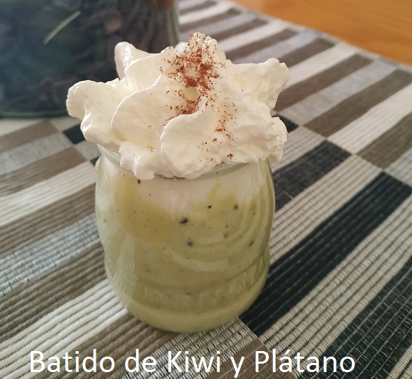 Batido de Kiwi y Plátano