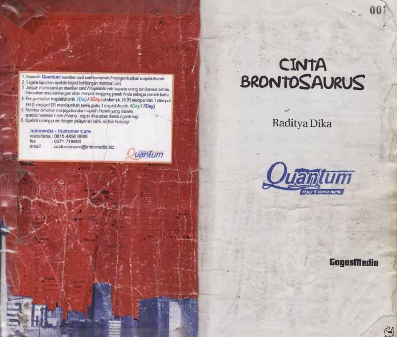 Novel Cinta Brontosaurus [Download pdf] Raditya Dika