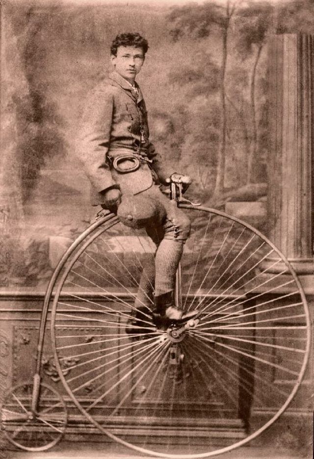 Penny-Farthing Old Photos