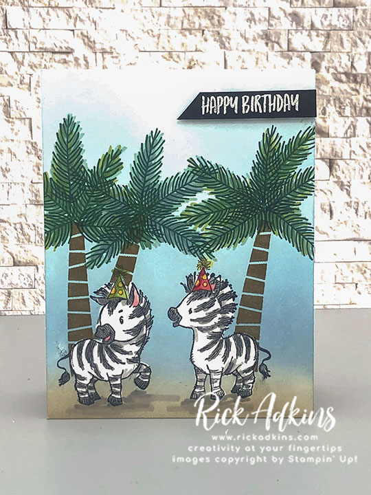 Happy Birthday - Zanny Zebra ~ Rick Adkins