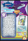 My Little Pony Ahuizotl Series 2 Trading Card