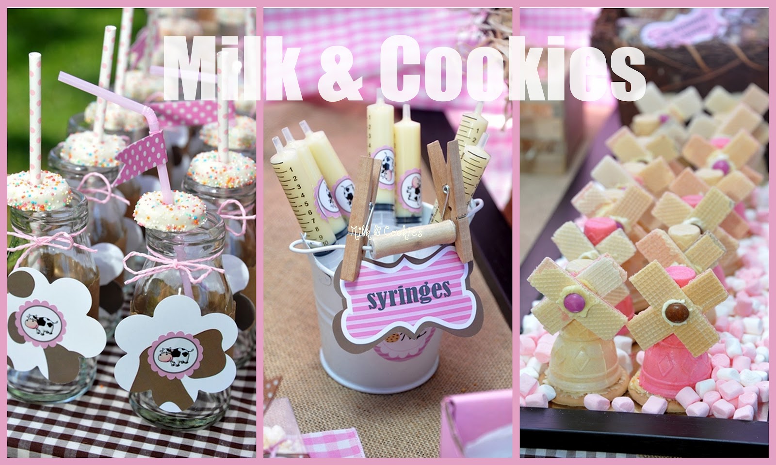 organizitpartystyling Milk & Cookies 1st Birthday Party