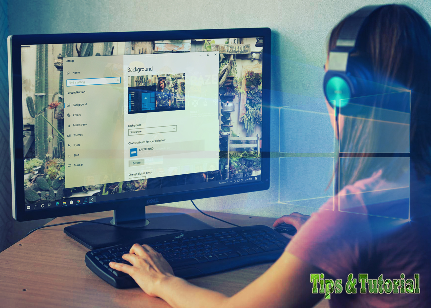 Cara Mengatur Wallpaper Windows Menggunakan Group Policy atau Registry