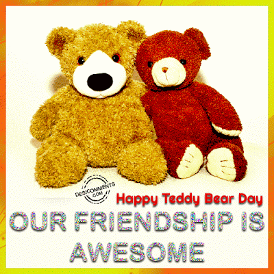 Happy Teddy Day 3D GIF Images