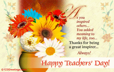 Teachers Day Greeting card Teachers Day Greeting card