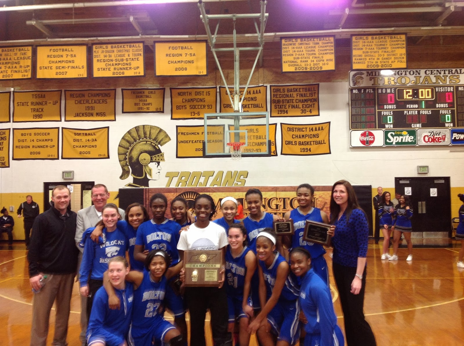 Memphis Girls Basketball: Bolton District 14AAA Champions