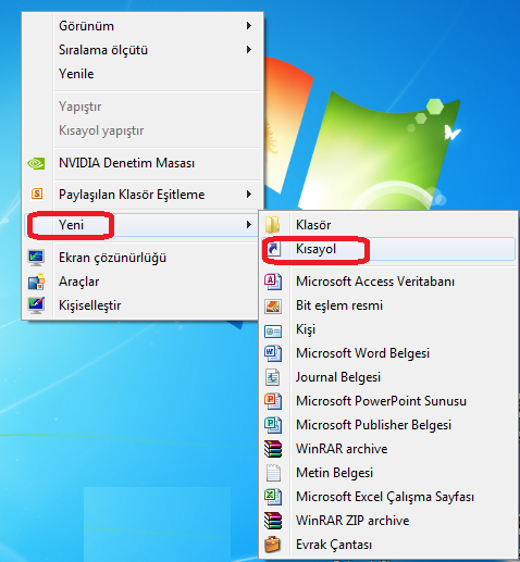 ProgramSepetimiz: Masaüstüne Kısayol Oluşturma Nasıl Yapılır?