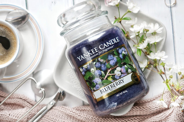 Yankee Candle - BLUEBERRY. Jagodowy zawrót głowy!