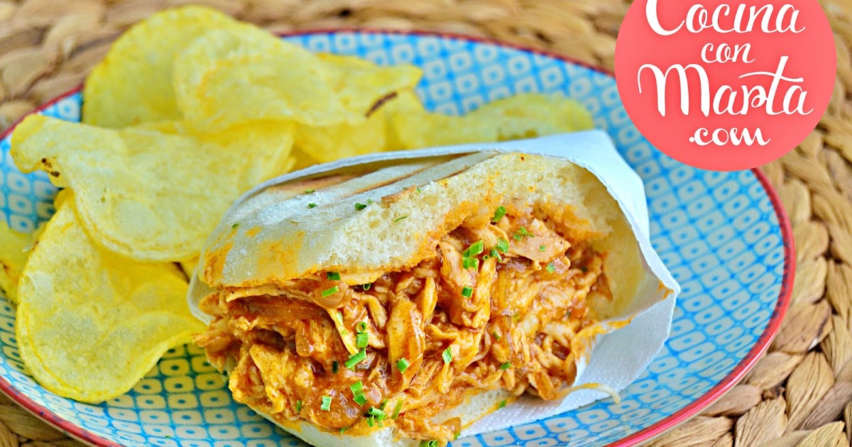 Pulled chicken (Pollo deshilachado)