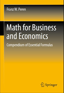 Math for Business and Economics :Compendium of Essential Formulas