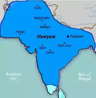 Maurya Empire and thier Rule, Judiciary System and causes of the Downfall